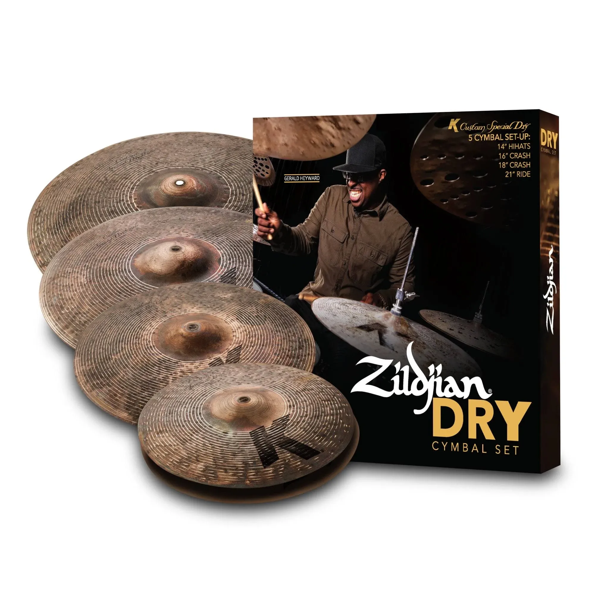 Zildjian K Dry Cymbal Pack