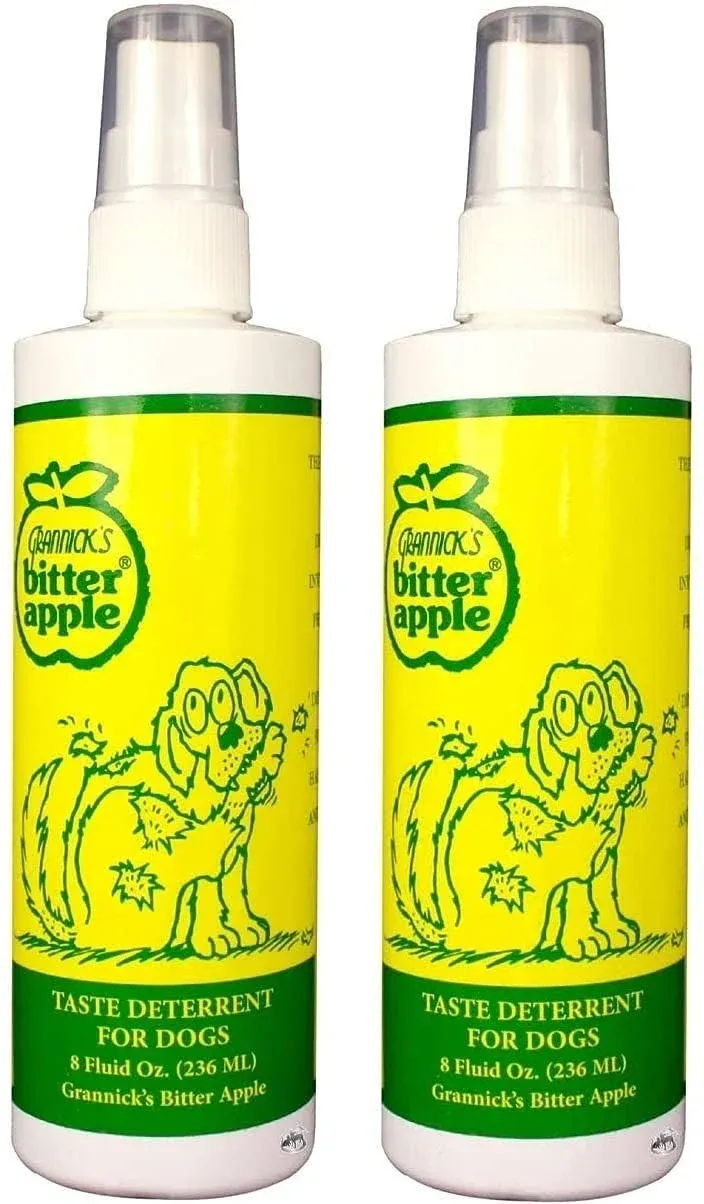 Grannicks Bitter Apple 8oz w/Sprayer-2 pack