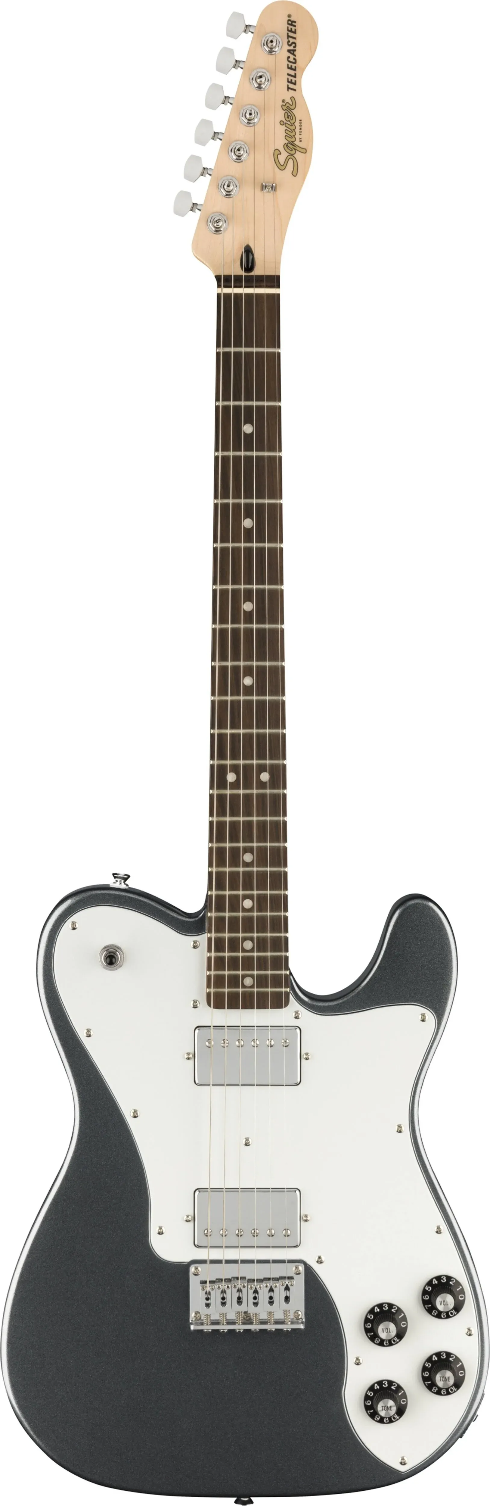 Squier affinity Series Charcoal Frost Metallic Telecaster Deluxe