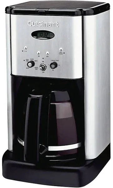 Cuisinart Brew Central 12Cp Programmable Coffee Maker, Stainless Steel