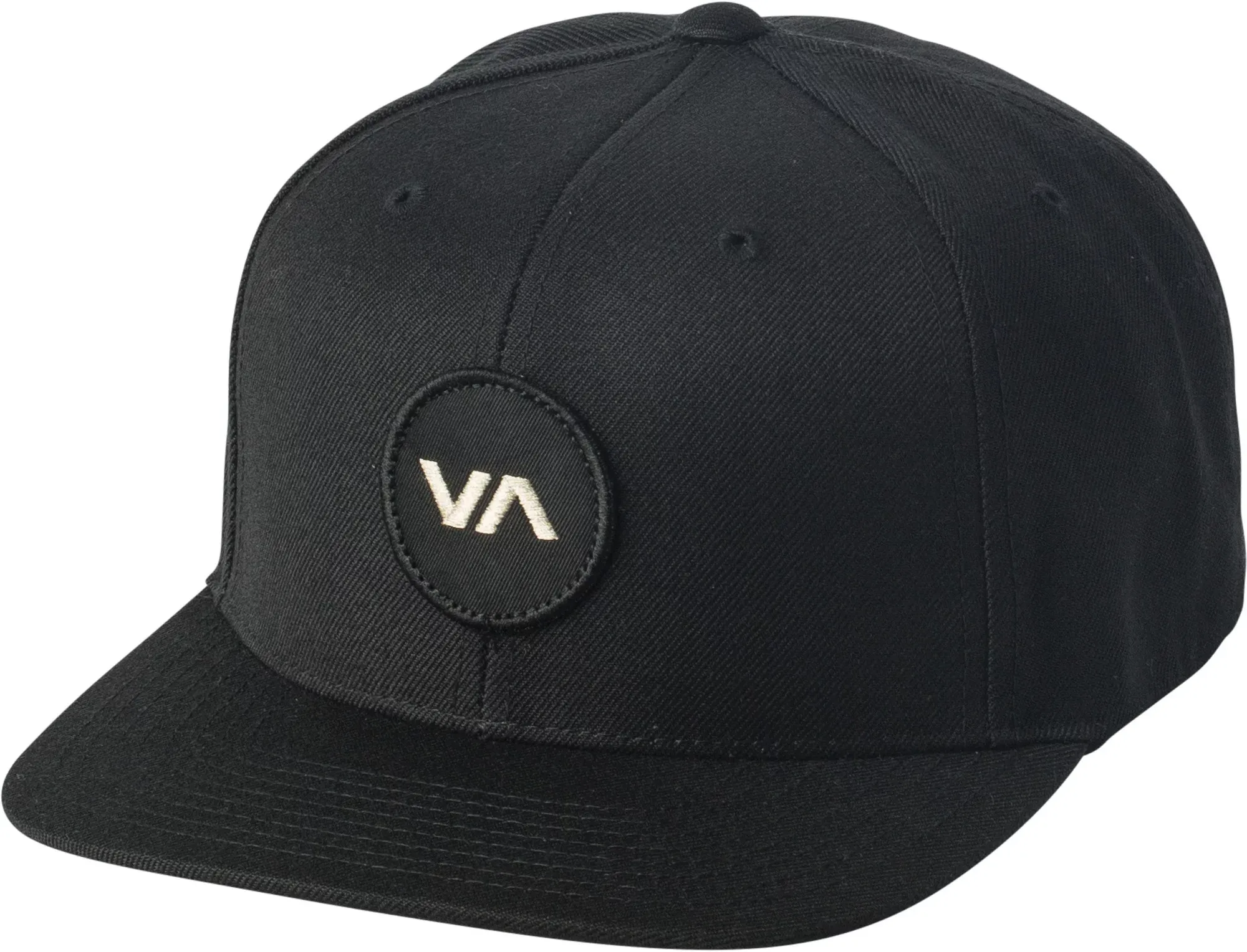 RVCA VA Patch Snapback Hat - Black