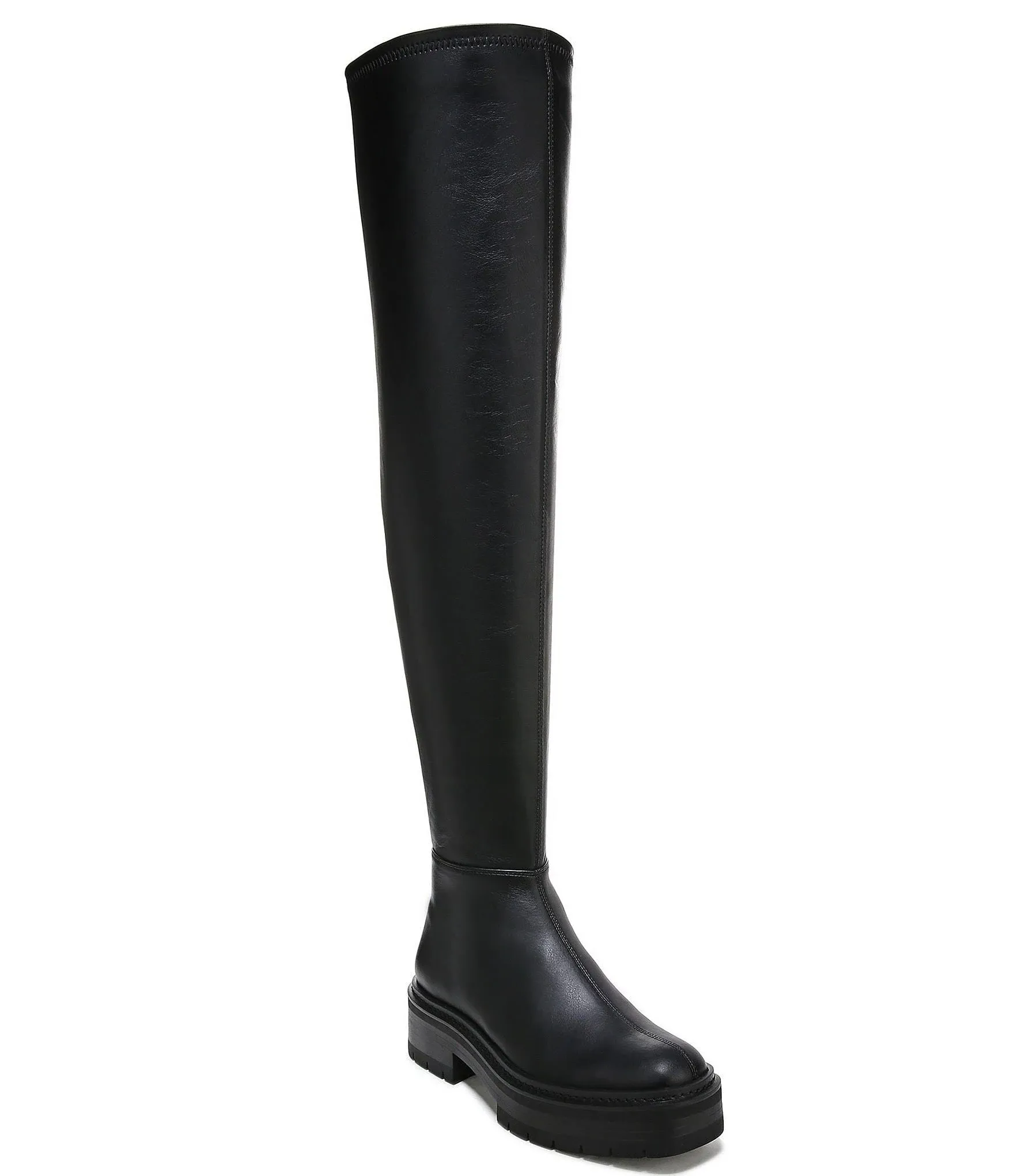 Lydia Womens Zipper Over-The-Knee Boots