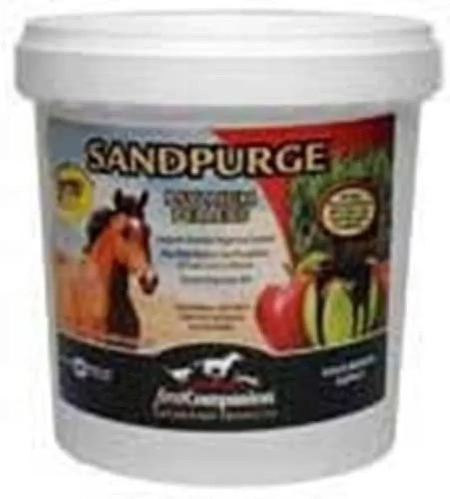 Sandpurge Psyllium Pellets Apple Molasses Sand Colic Horse Equine 5 Pounds