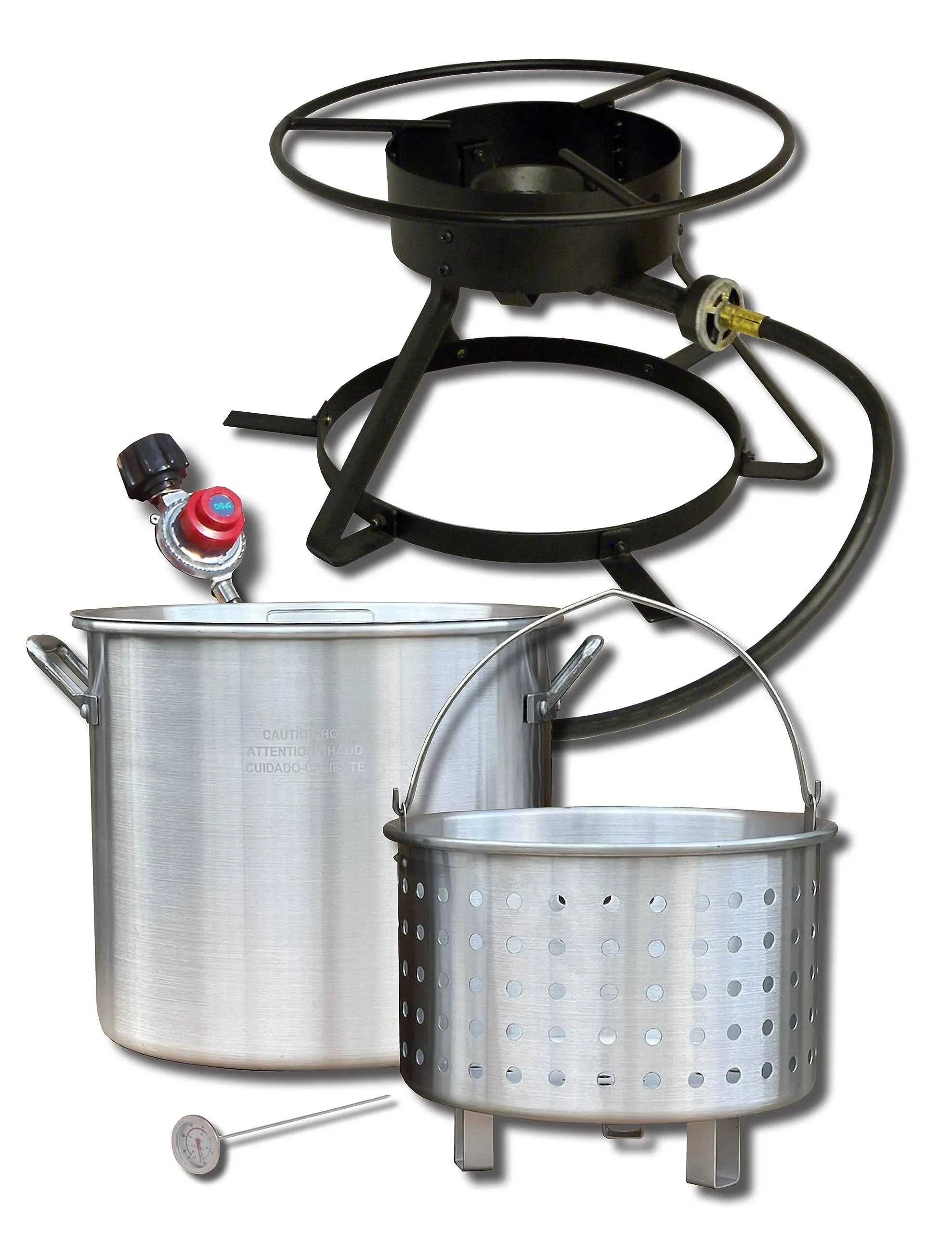 King Kooker Portable Propane Outdoor Boiling & Steaming Cooker Package