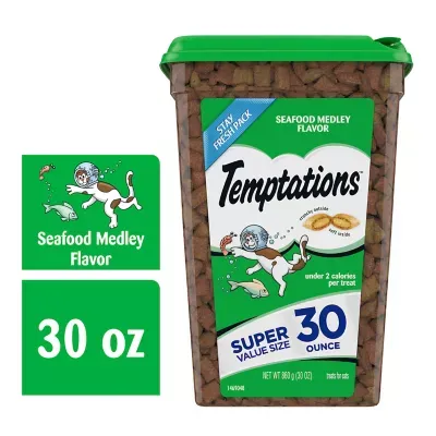 Temptations Cat Treats Seafood Medley Flavor