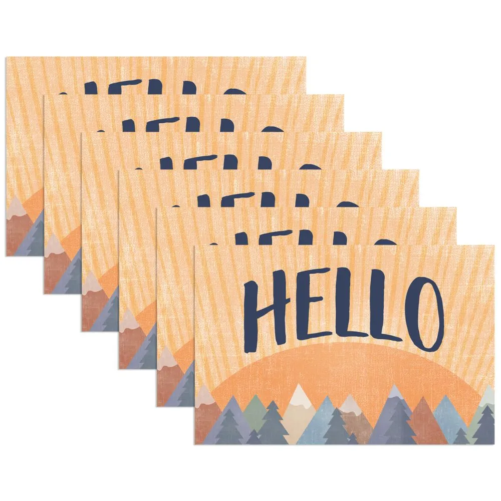 Teacher Created Resources Moving Mountains Hello Postcards