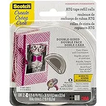 Scotch ATG Refill Tape 3 Rolls of Double-Sided tape refill ATG Gun 1/4&#034;