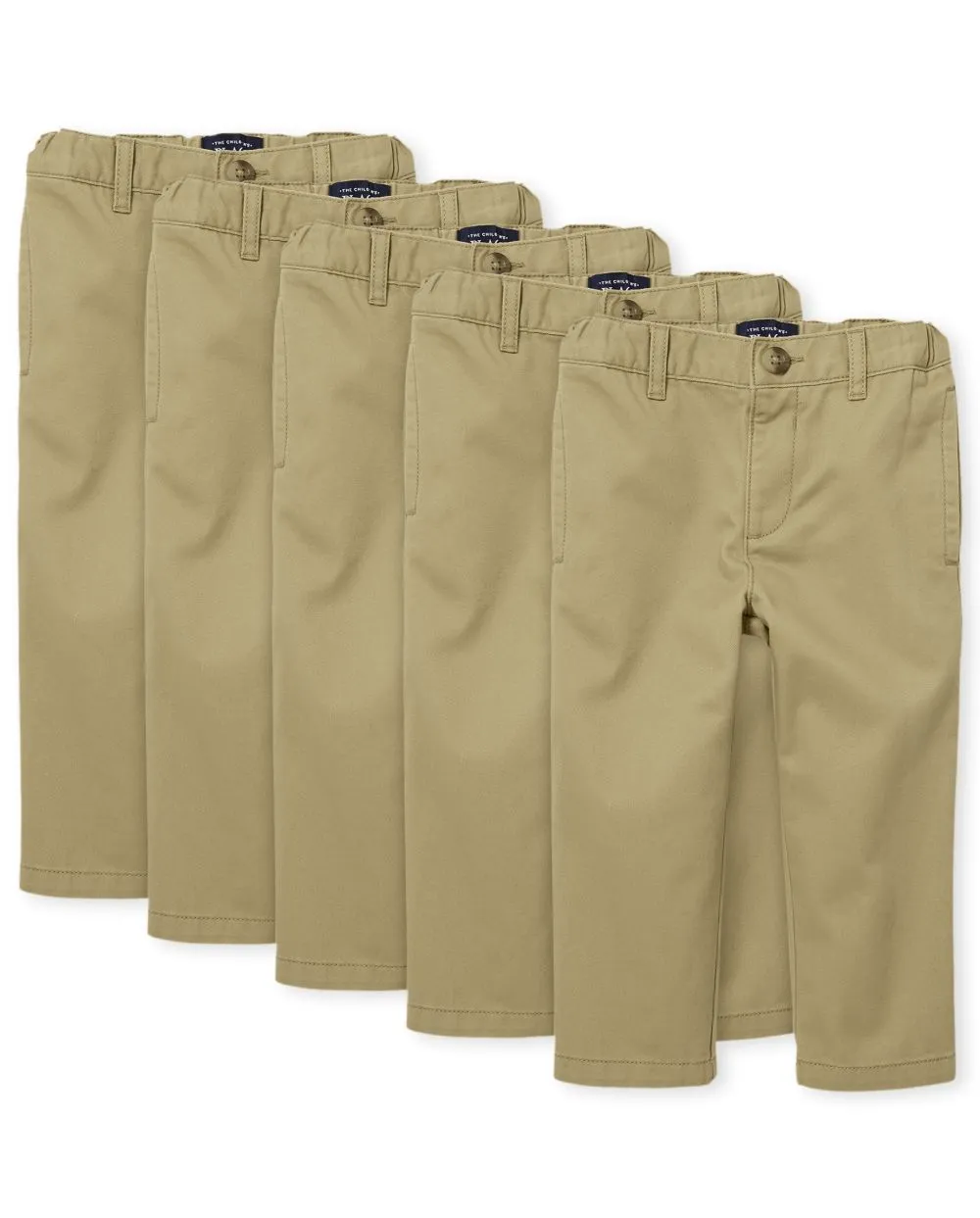 The Children's Place Baby and Toddler Boys Uniform Stretch Straight Chino Pants