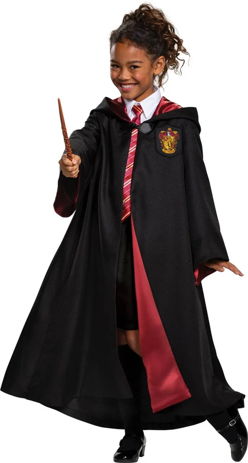 Disguise Kids' Prestige Harry Potter Gryffindor Robe Costume - Size 4-6