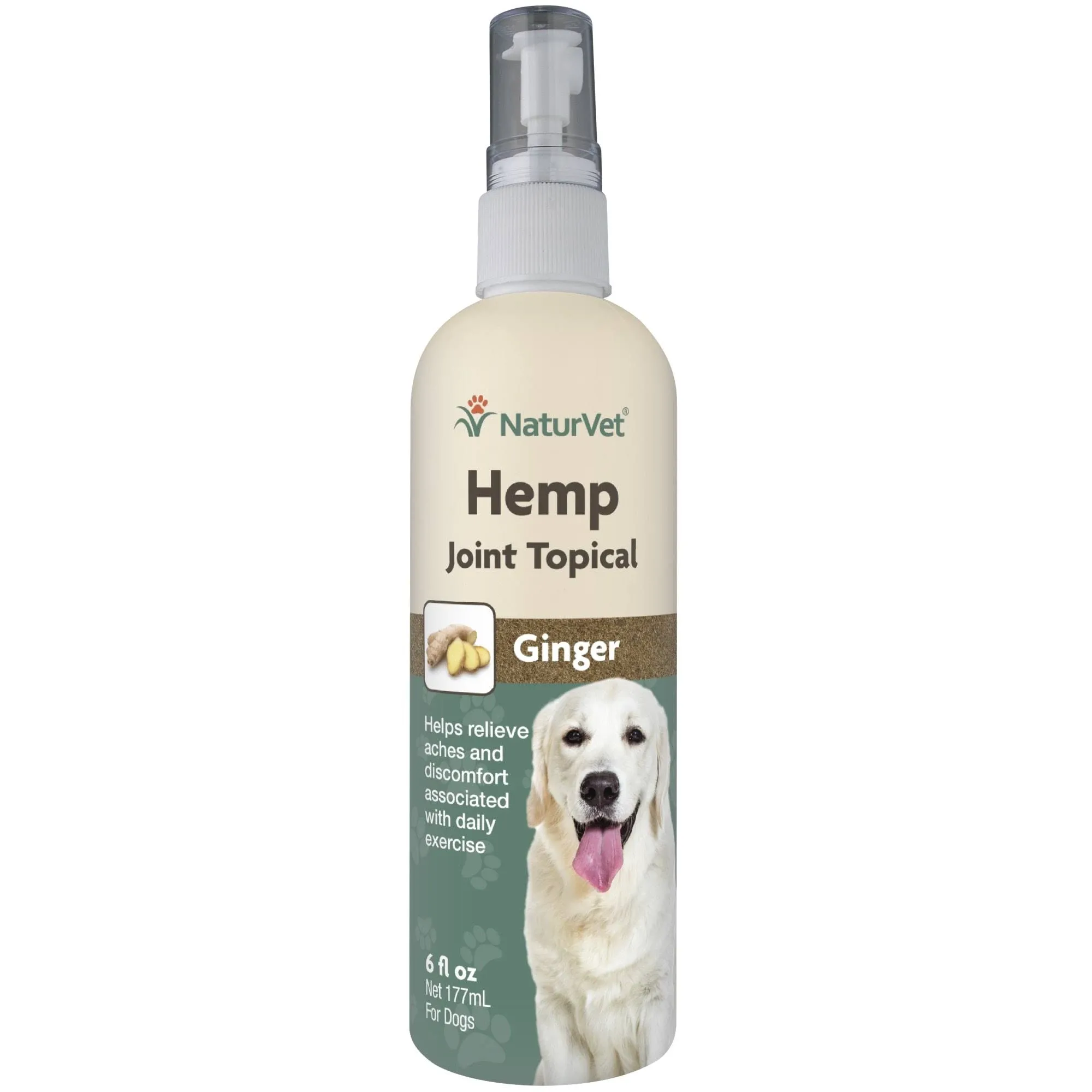 NaturVet Hemp Joint Topical Spray for Dogs 6oz