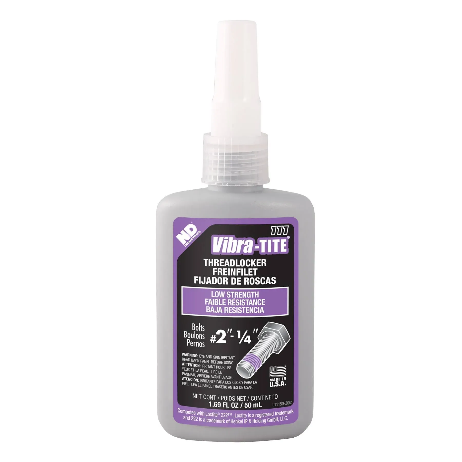 Vibra-Tite - 111 Low Strength Removable Threadlocker