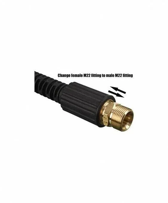 High Pressure Washer Hose 25 FT X 1/4 Inch 3600 PSI Replacement Power Washer