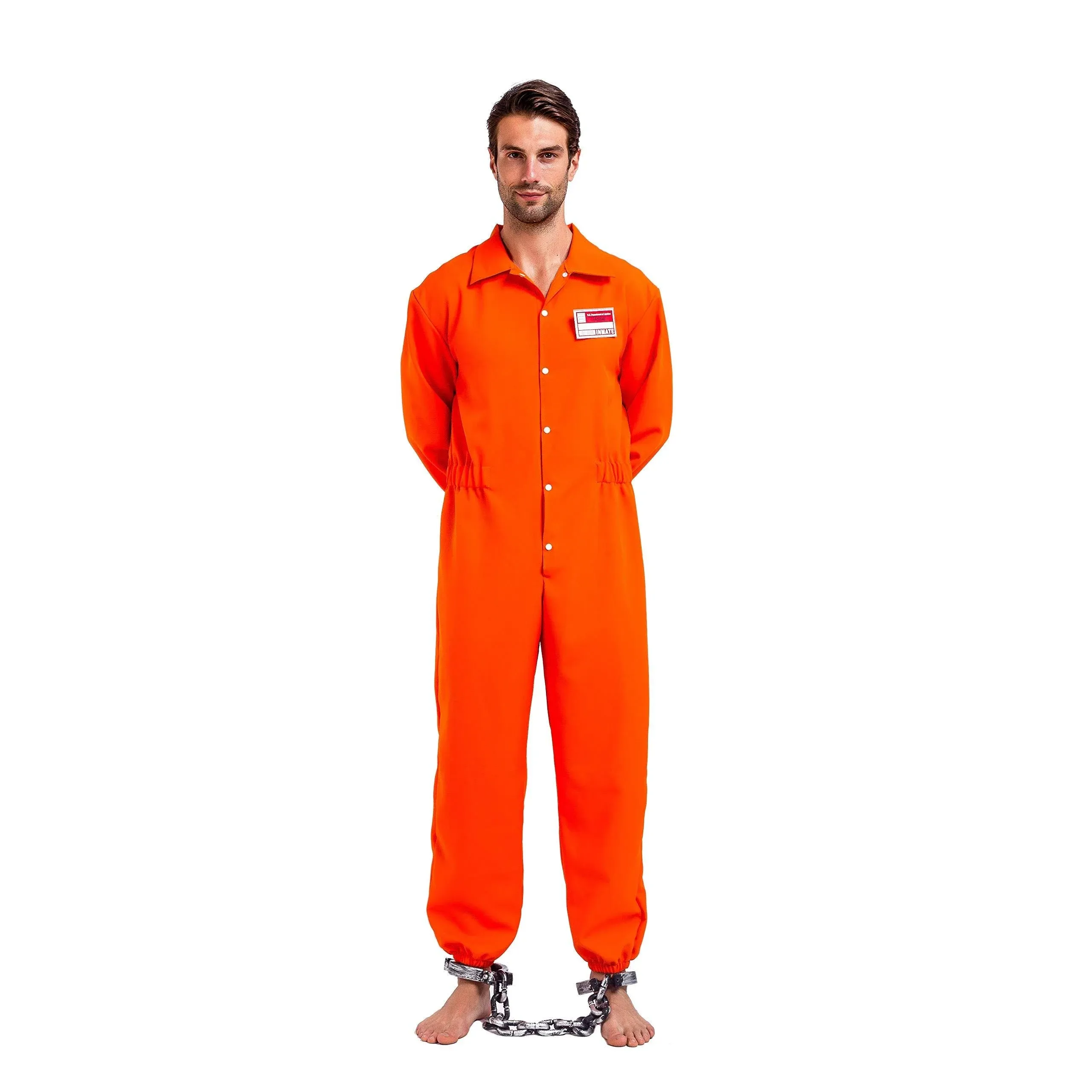 Spooktacular Creations Prisoner Jumpsuit