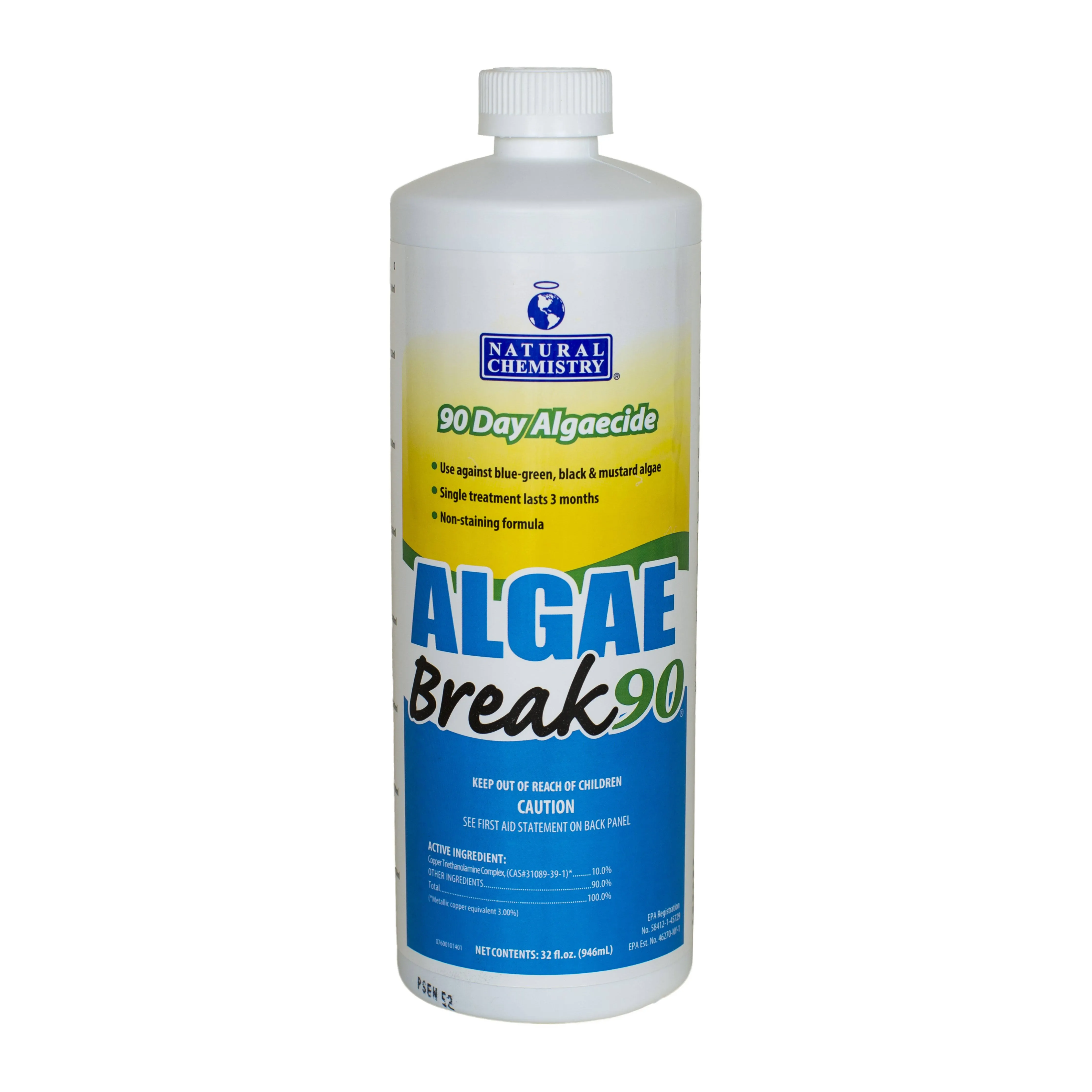 Natural Chemistry Algae Break 90 - 1 qt