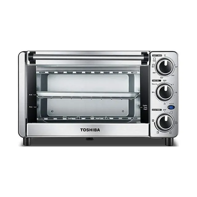 Toshiba Mg12gqn-ss Toaster Oven, Stainless Steel