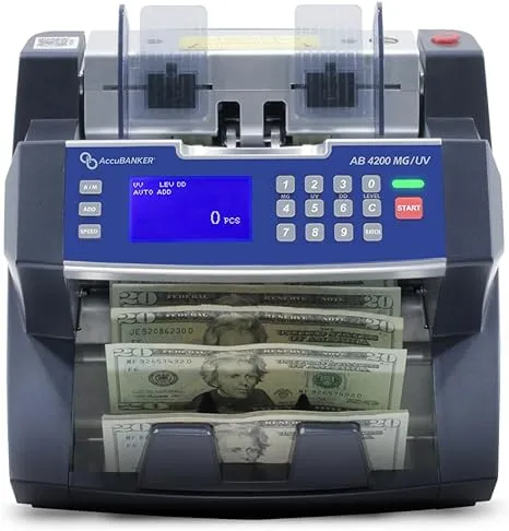 Accubanker AB1100PlusMGUV Digital Bill Counter