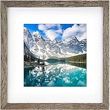 Emeyart 12x12 Frame Made to Display 8x8 Pictures with Mat or 12 x 12 Photos ...