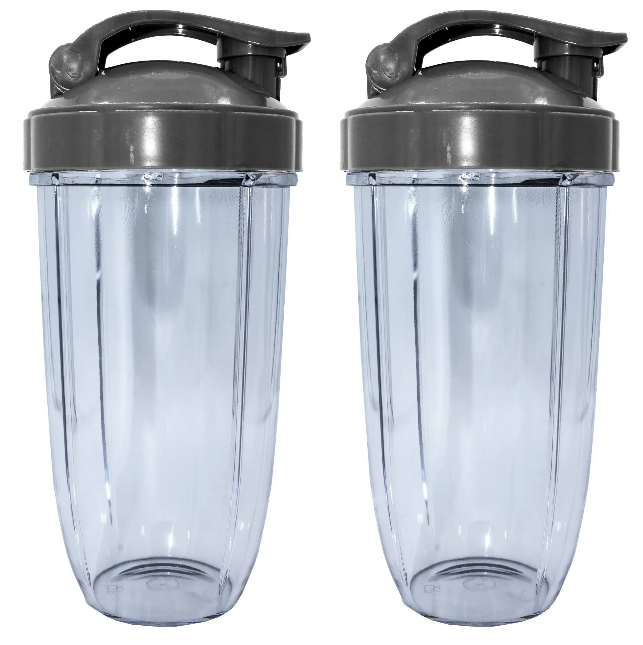 Blendin Replacement Parts, 2 Colossal 2 Flip Top Fits Nutribullet 600W and 900W