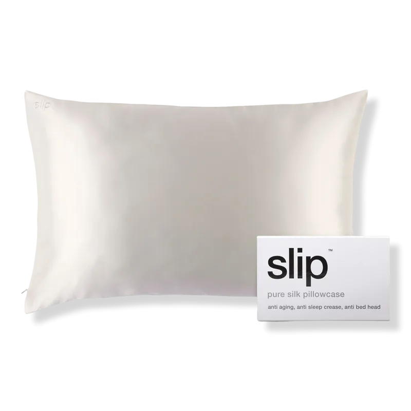 Slip King Pure Silk Pillowcase - White