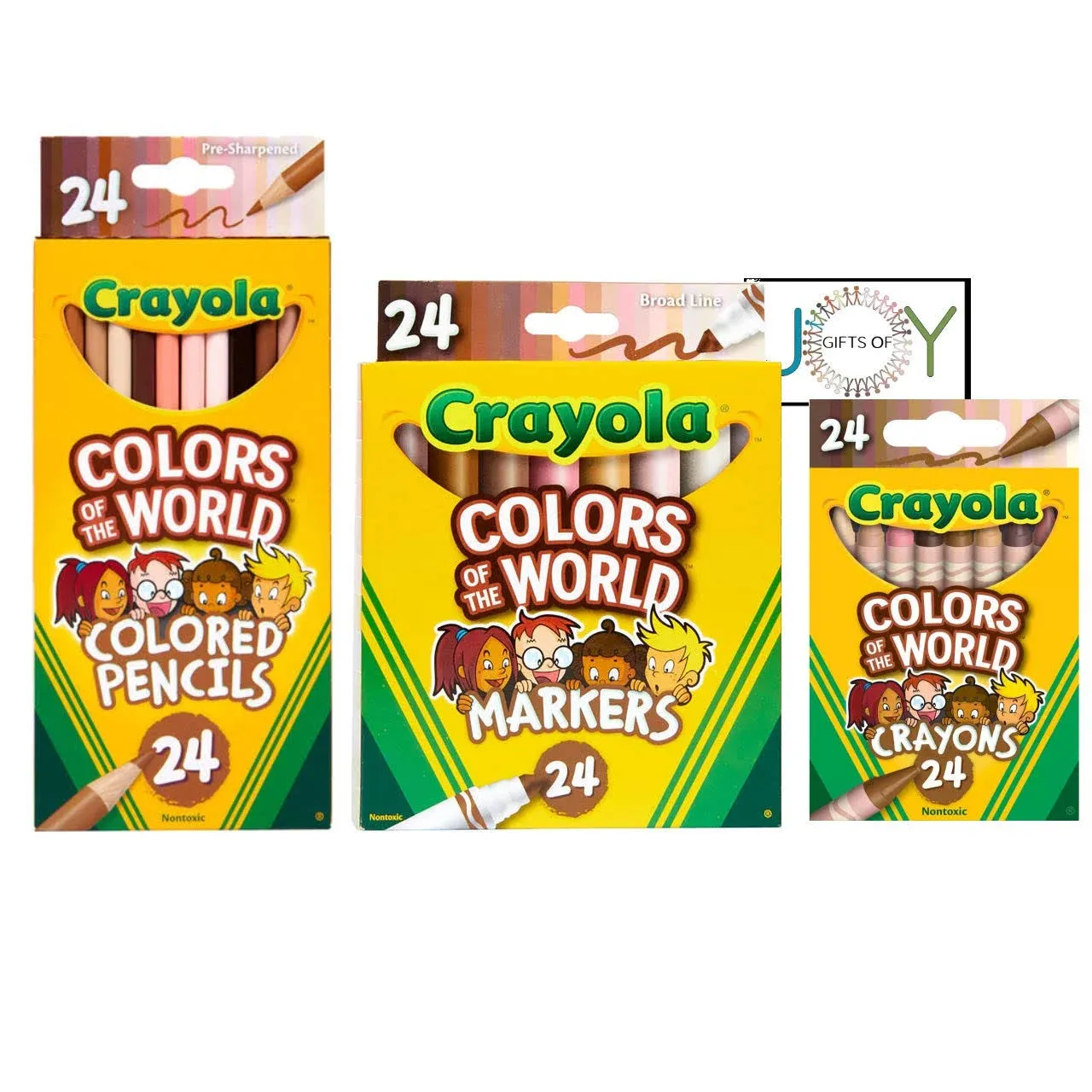 3-in-1 Colors of the World Coloring Set