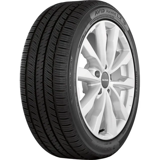 Yokohama Avid Ascend LX All Season 195/65R15 91H Passenger Tire Fits: 2013-15 Honda Civic Natural Gas, 2012-18 Ford Focus S