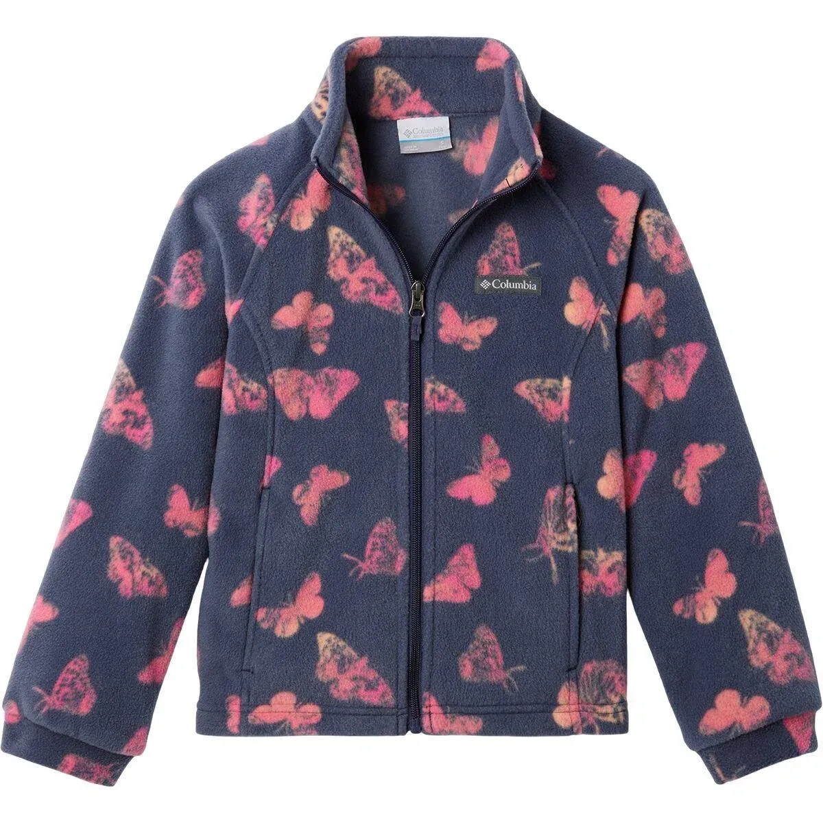 Columbia Girls' Benton Springs II Printed Fleece - S - PinkPrints