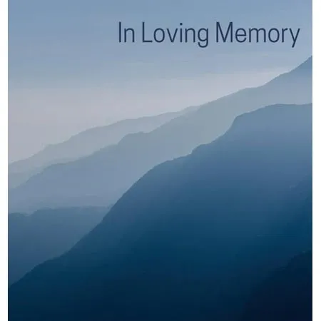 Memorial Guest Book (Hardback cover): Memory book, comments book, condolence book for funeral, remembrance, celebration of life, in loving memory funeral guest book, memorial guest book, memorial serv