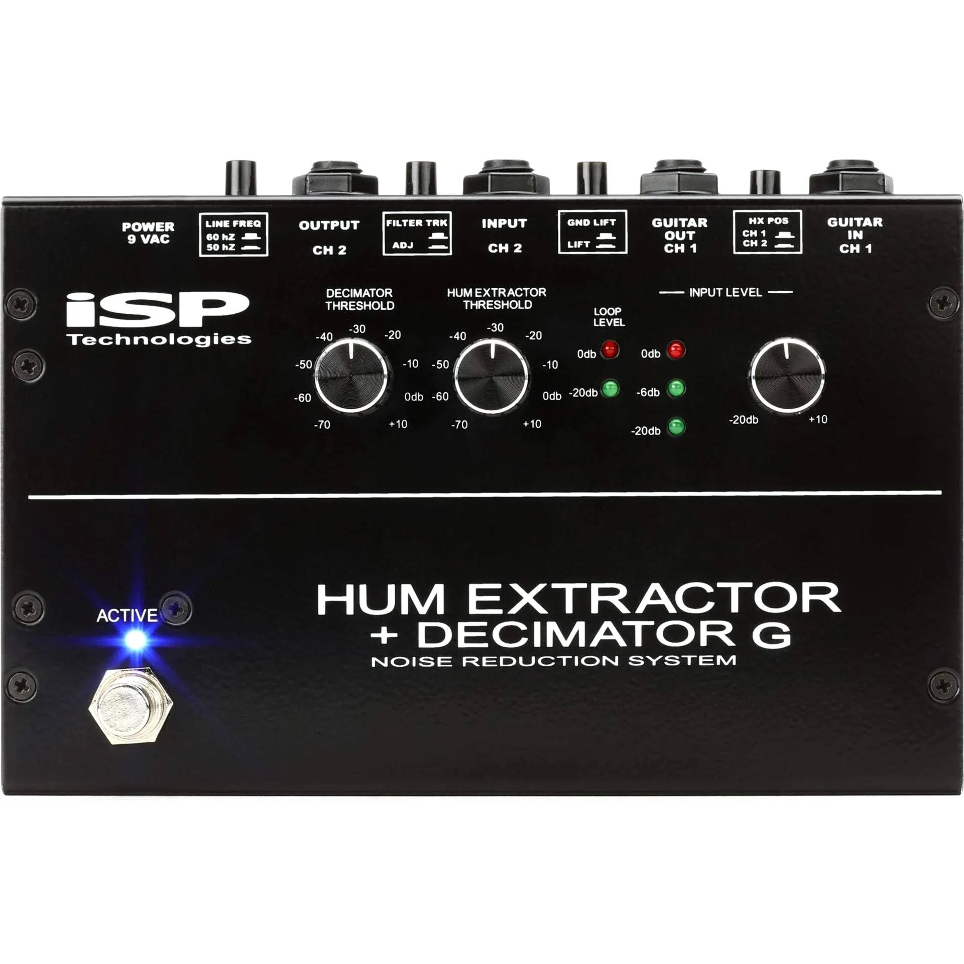 ISP Technologies Hum Extractor + Decimator G Noise Reduction Pedal