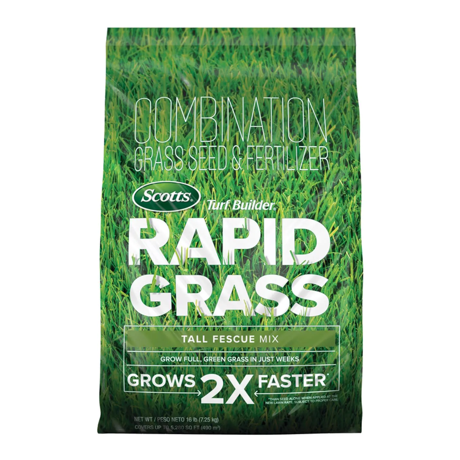 Turf Builder Rapid Grass Seed, Tall Fescue, 16-Lbs.