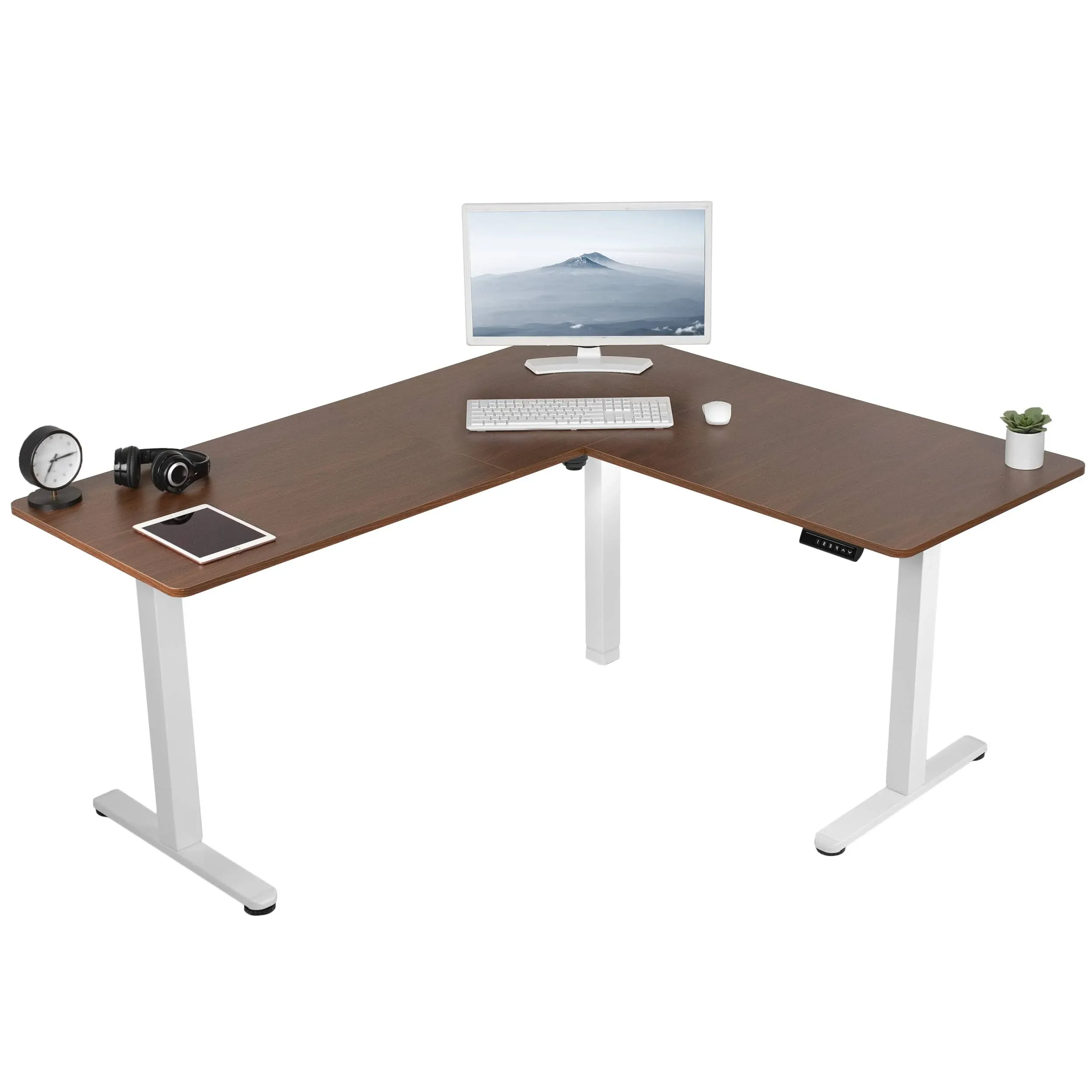 VIVO Electric 63 x Corner Stand Up Desk