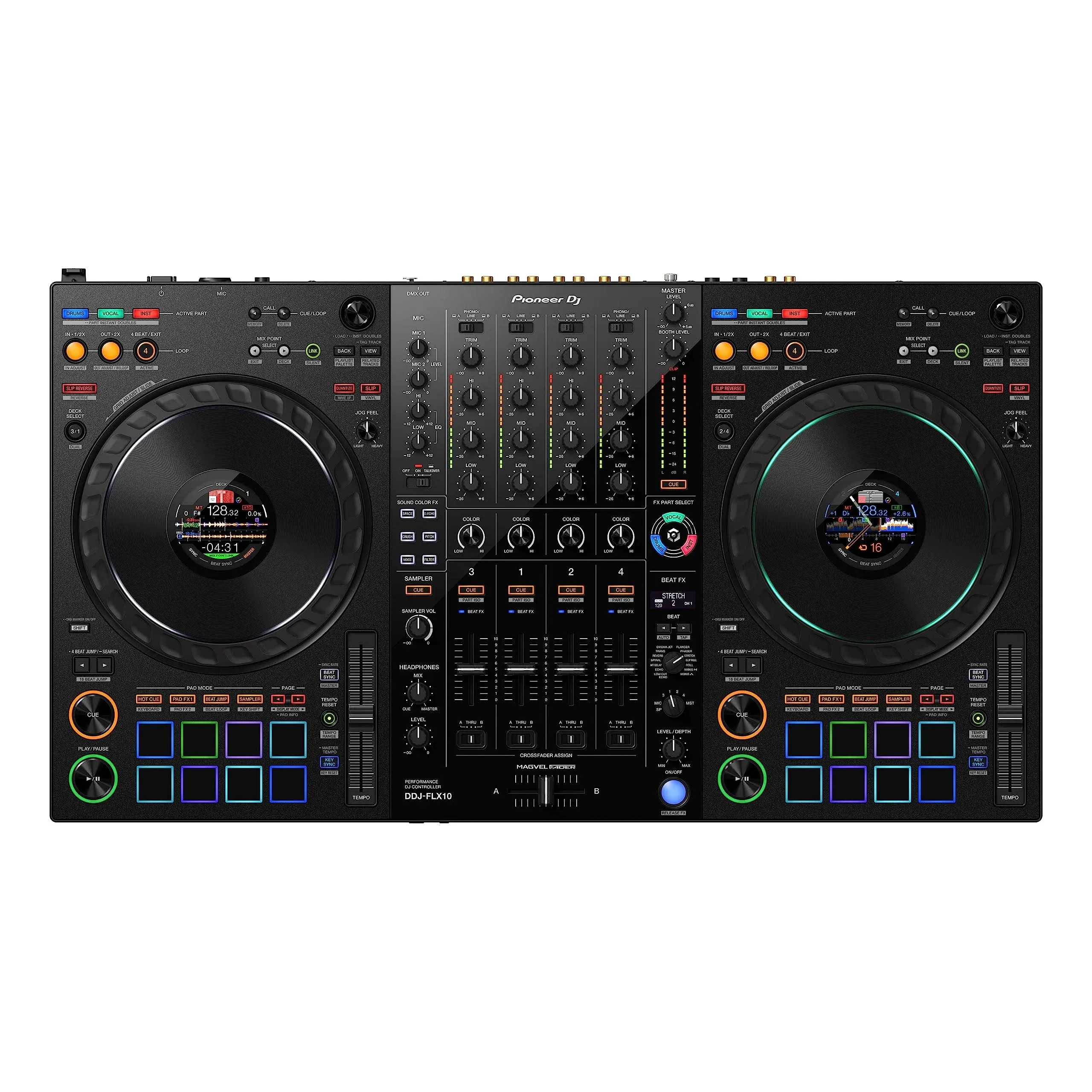 Controlador DJ Pioneer DDJ-FLX10 ¡con estuche incluido!-