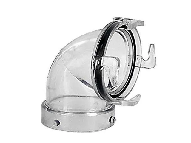 Valterra T1023 ClearView Hose Adapter - 90°