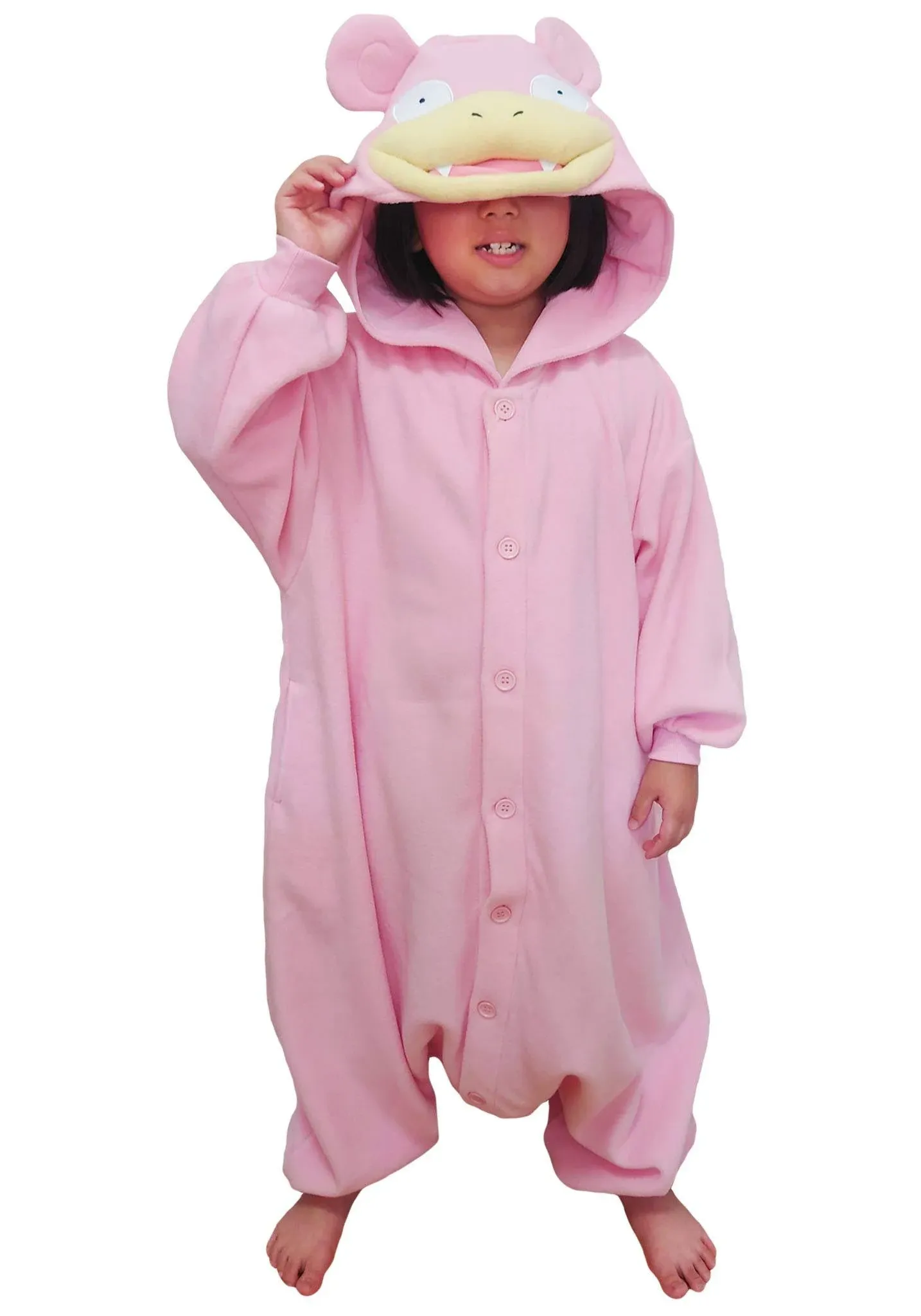 Kids Slowpoke Pokemon Kigurumi Character Onesie Costume Pajama By SAZAC