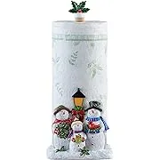 Snowmen Family Kitchen Paper Towel Holder - 9.880 x 8.630 x 8.630 - Bed Bath & Beyond - 36778601