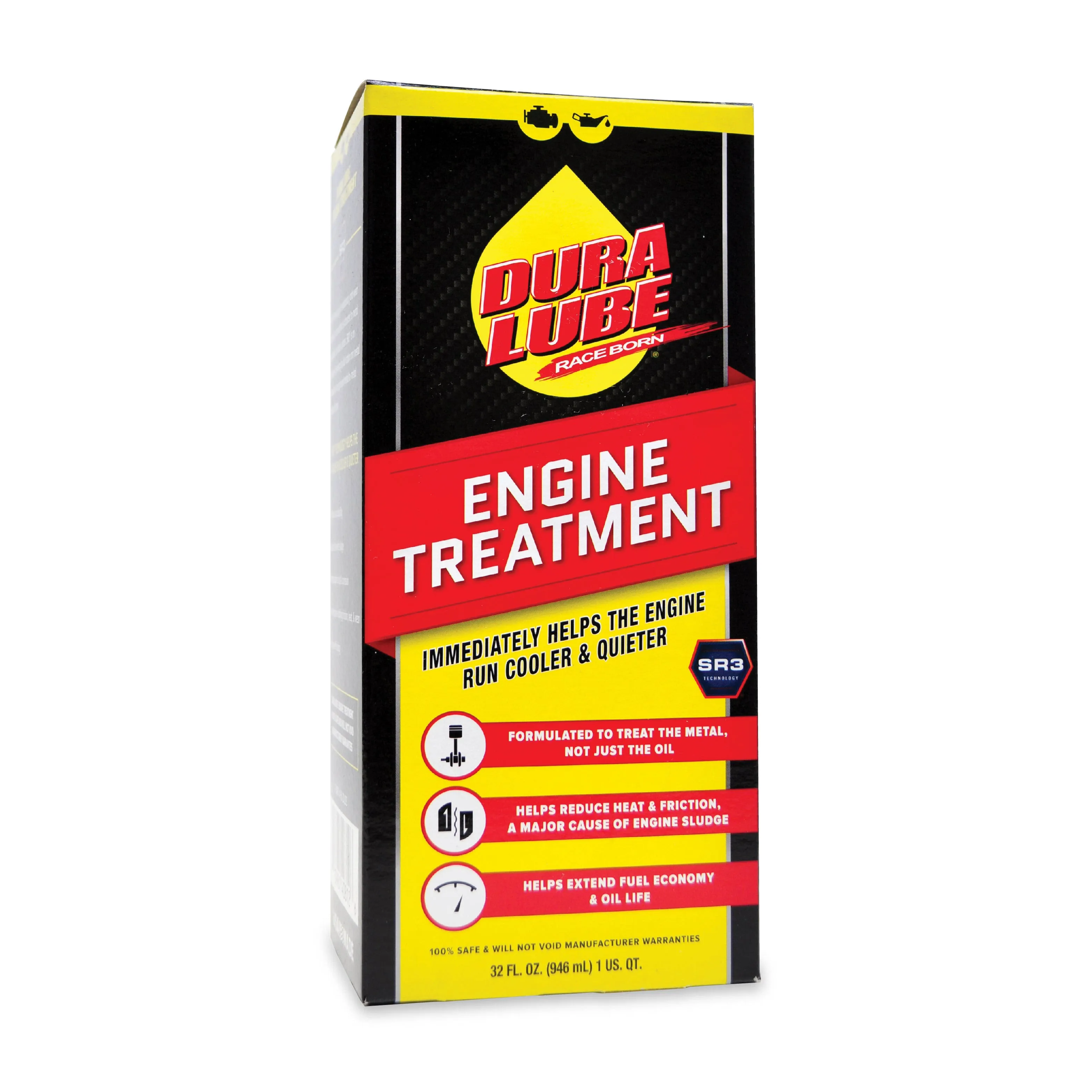 Dura Lube Engine Treatment 32 oz helps engines run cooler and quieter, extends engine life