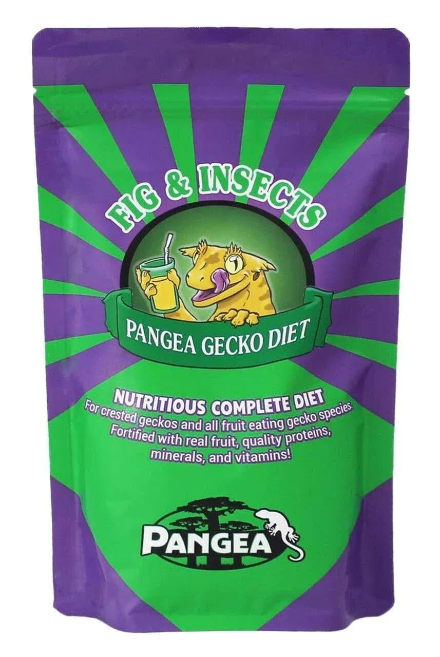 Pangea Reptile Pet Gecko Food - Insect, Fig, Healthy Natural Powder