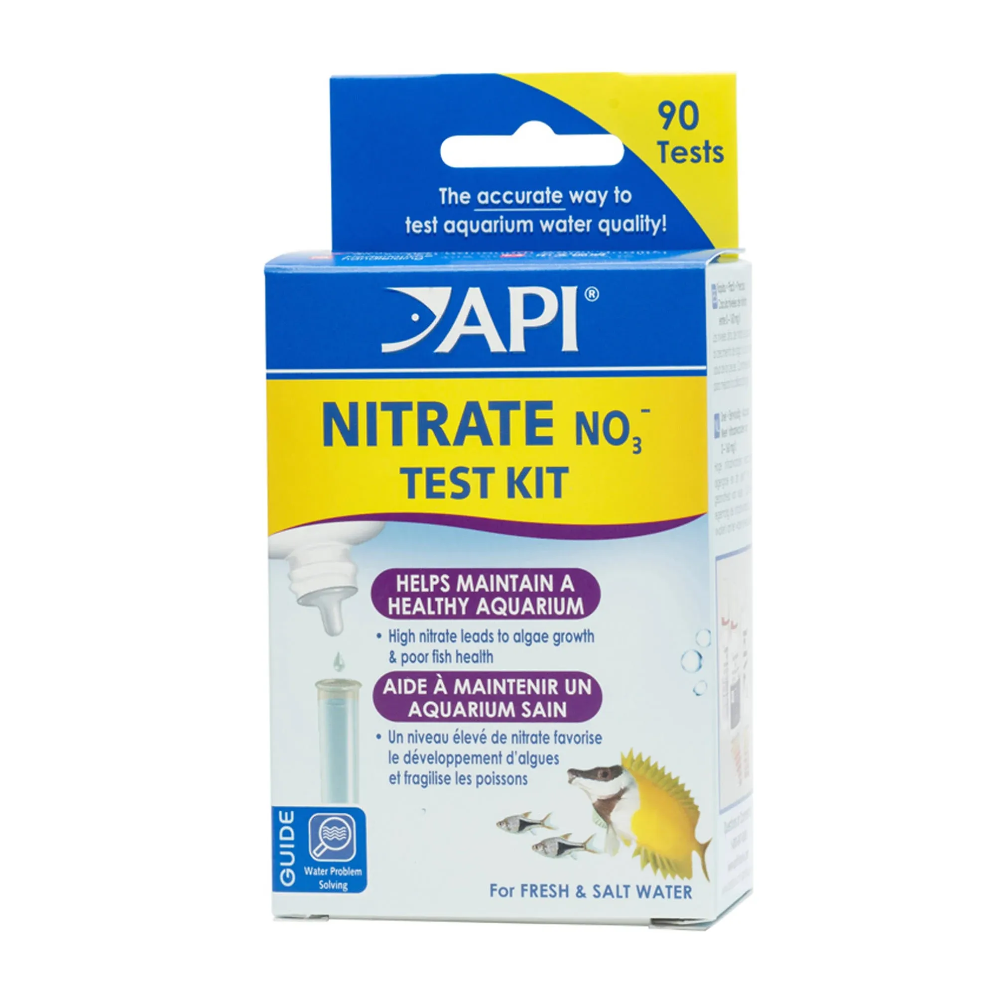 API NITRATE 90-Test Freshwater and Saltwater Aquarium Water Test Kit