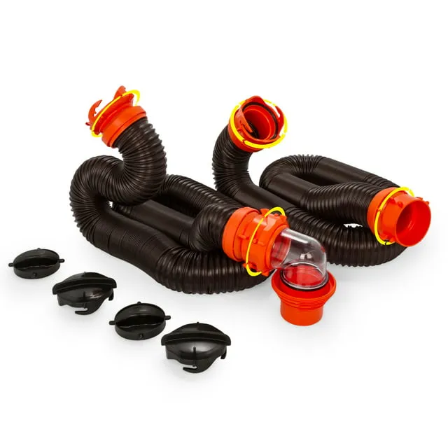 Camco RhinoFLEX 20-Feet RV Sewer Hose Kit