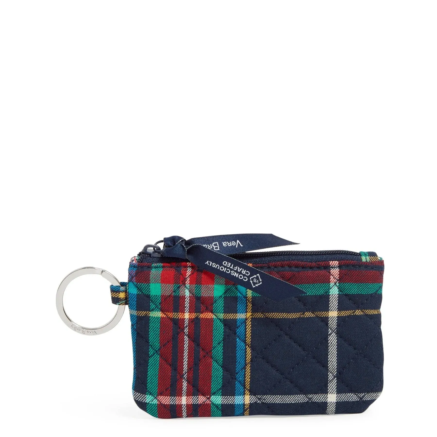 Cotton Zip ID Case Wallet