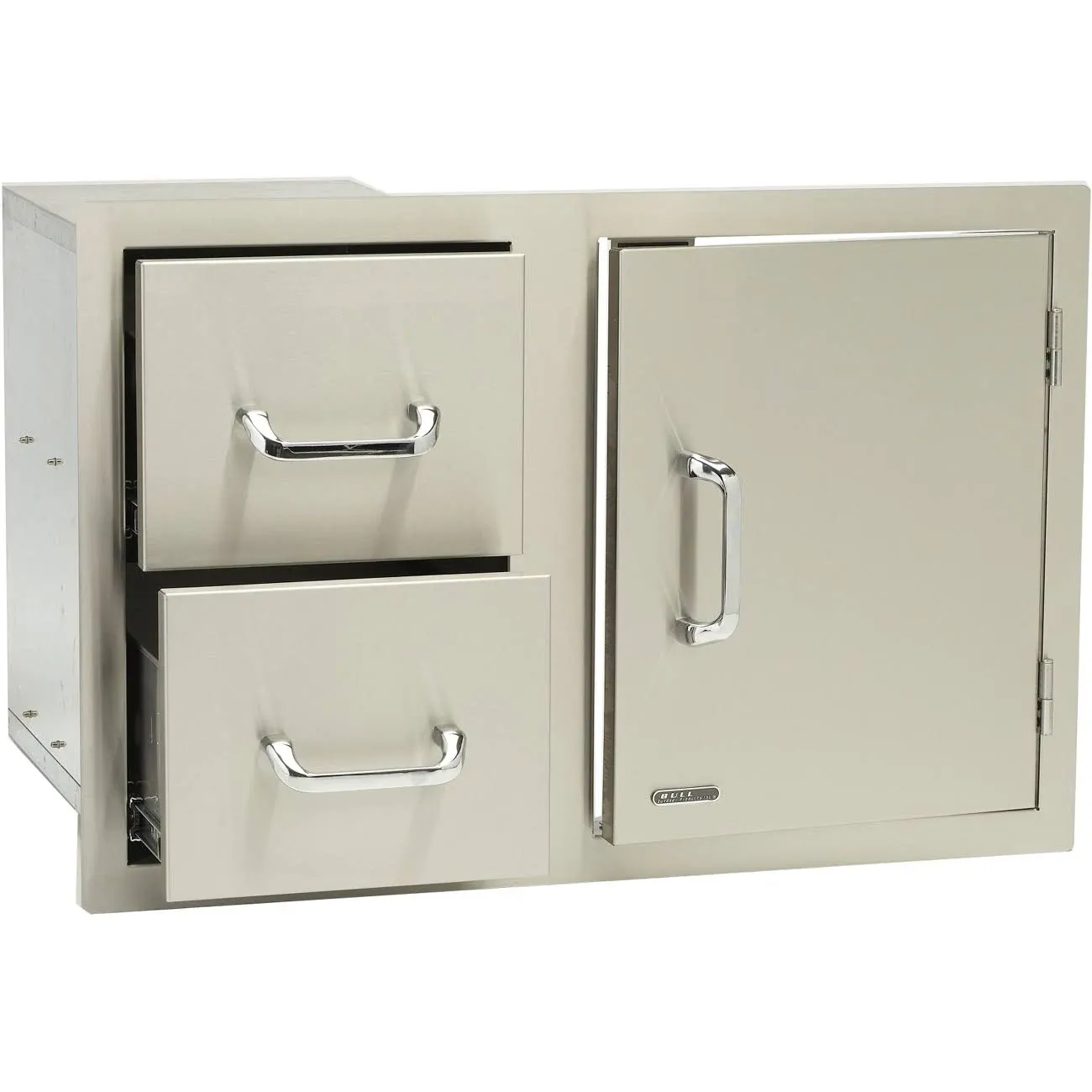 Bull Stainless Steel Door/Drawer Combo 25876