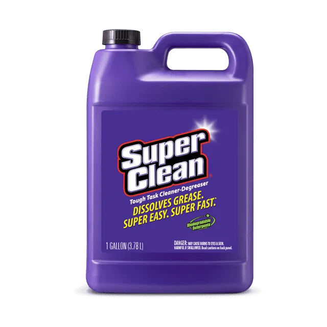 SuperClean All Purpose Cleaner Degreaser 1 Gallon, 2 Pack