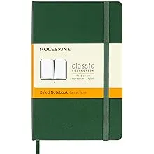 Moleskine Notebook Pocket Ruled Myrtle Green