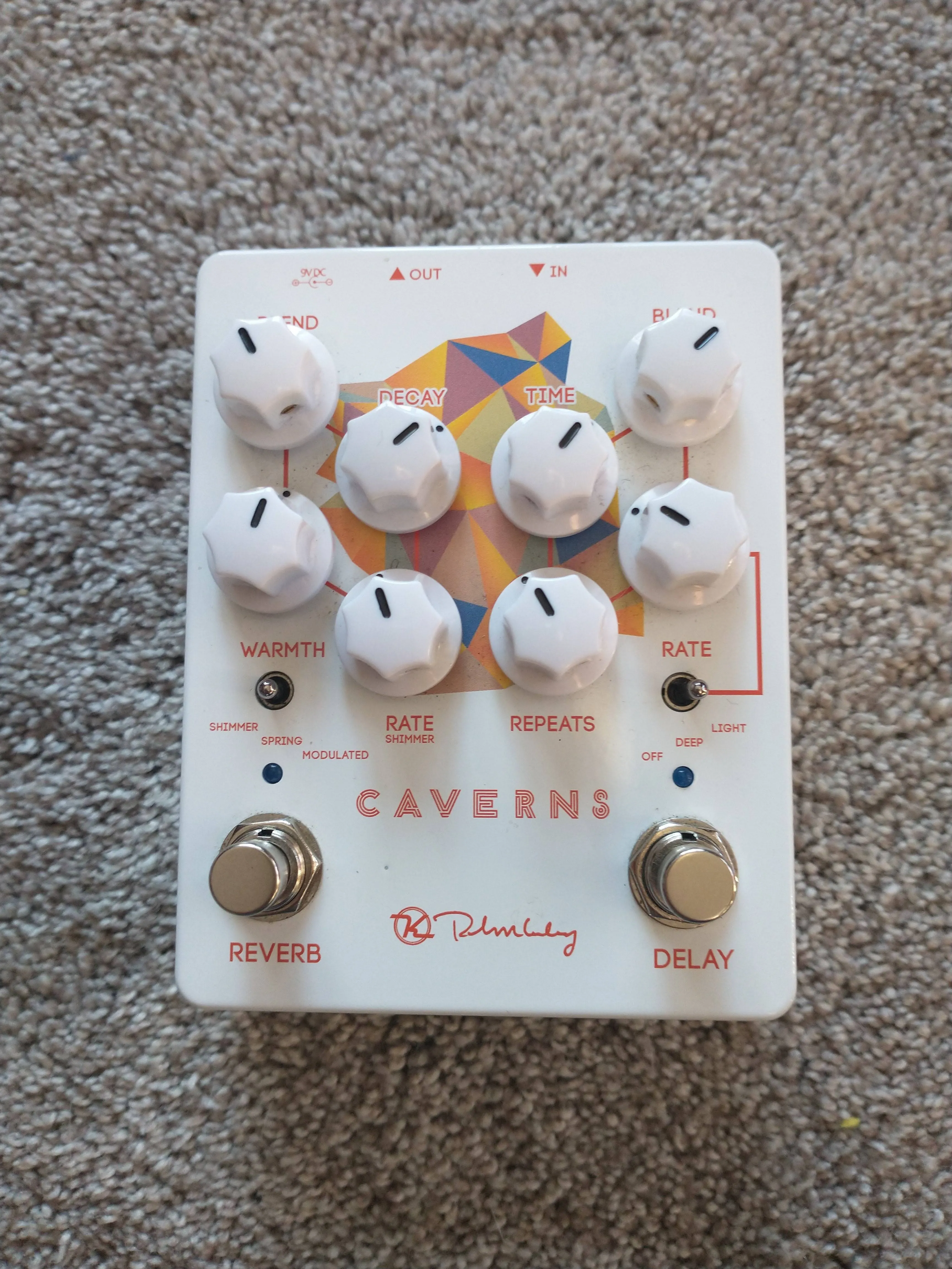 Keeley Caverns Delay Reverb Pedal V2