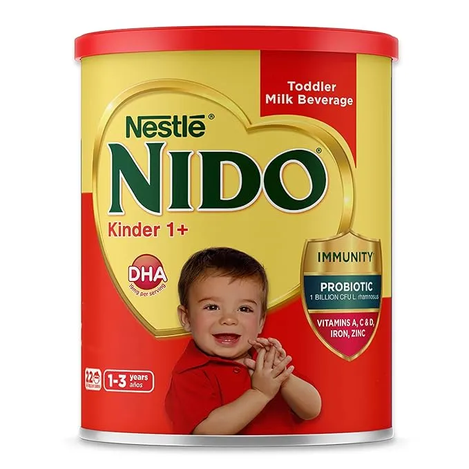 Nestlé NIDO Kinder 1+ Powdered Milk Beverage, 3.52 lbs., 2 Count