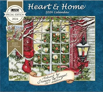 Lang Companies, Heart And Home Special Edition 2024 Wall Calendar