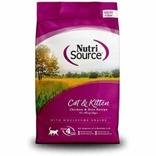 NutriSource Cat & Kitten Chicken & Rice Dry Cat Food