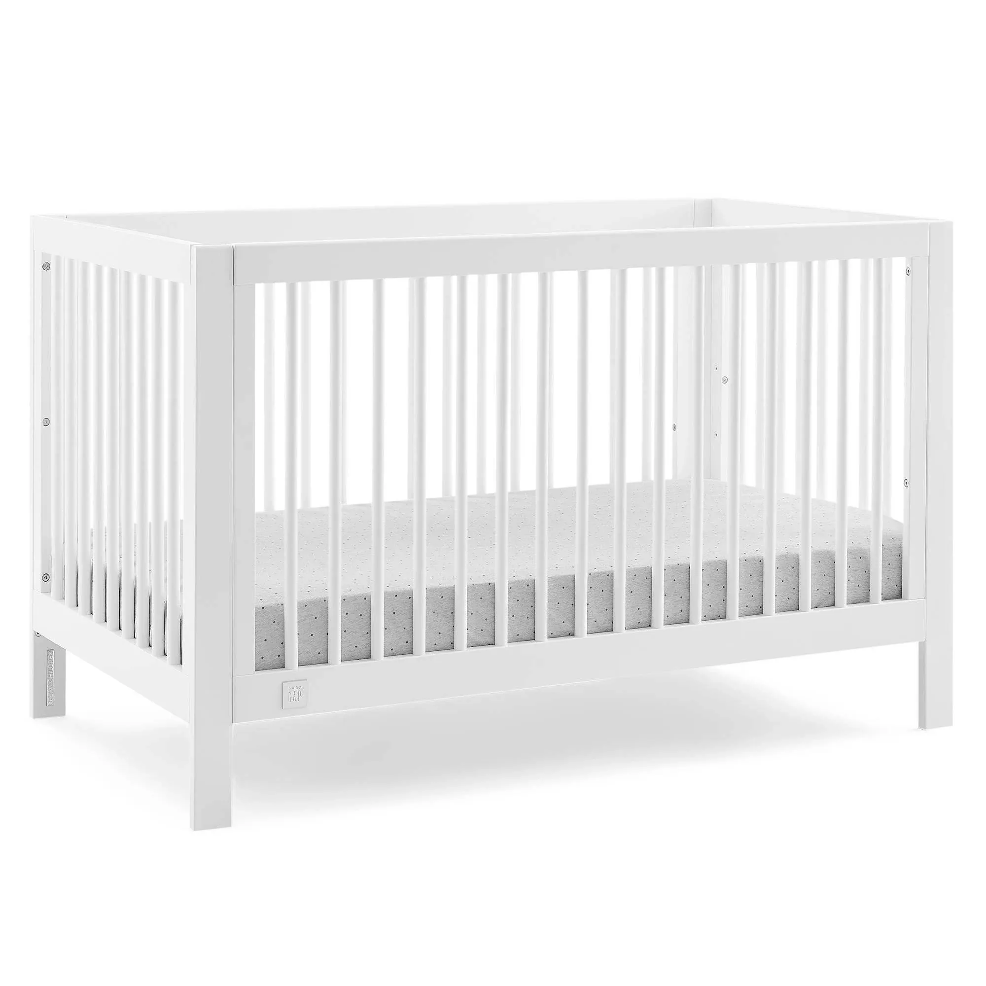 GAP babyGap Charlie 6-in-1 Convertible Crib - Greenguard Gold Certified, White