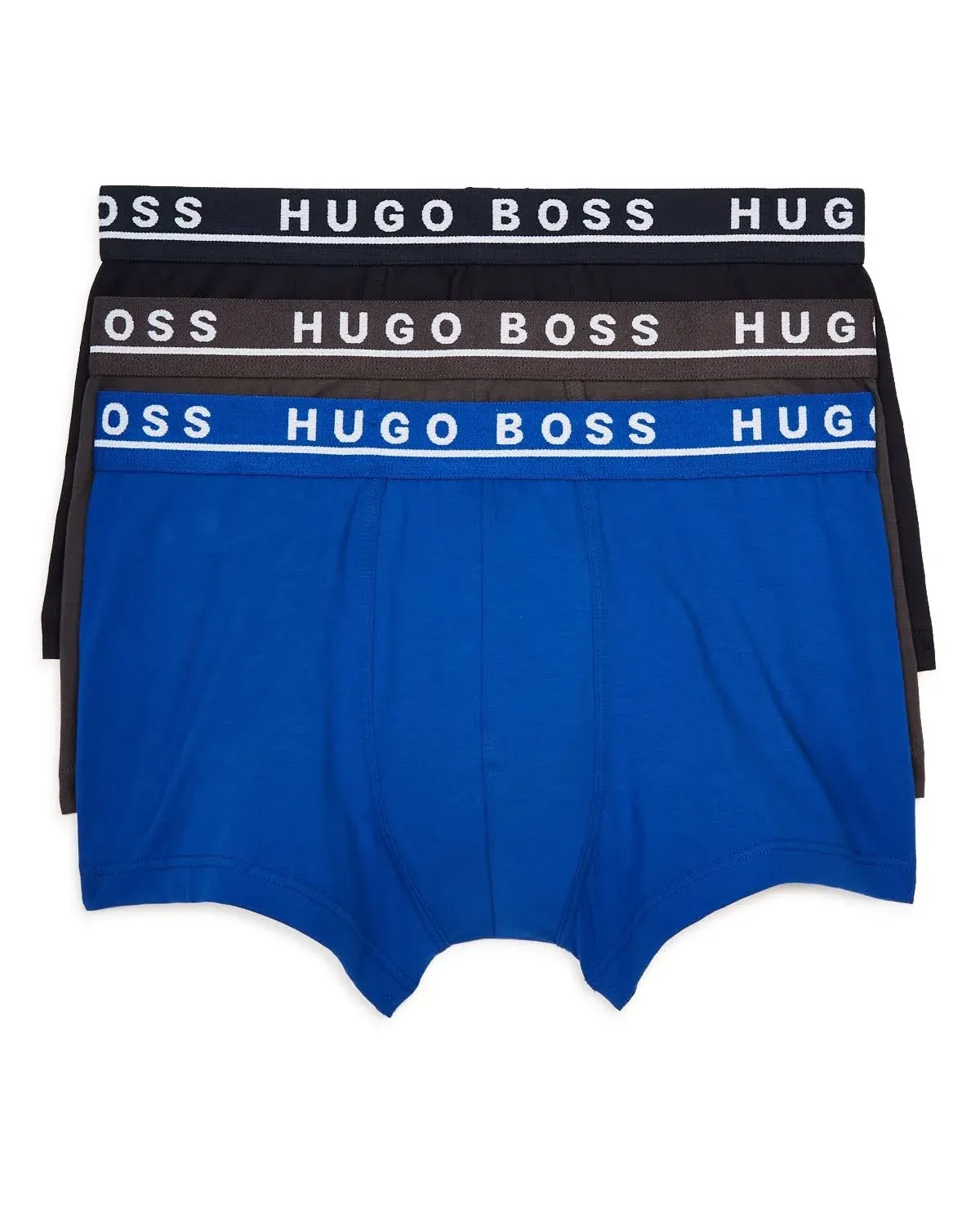 BOSS Men's Stretch Cotton 3 Pack Trunks