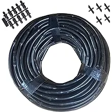 1/4&#034; Irrigation Dripline Tubing (100 Ft Roll) - 6&#034; Emitter Spacing - 1/4&#034; Drip I