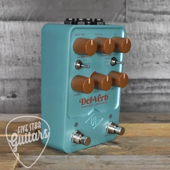 Universal Audio Del-Verb Ambience Companion Reverb and Delay Pedal